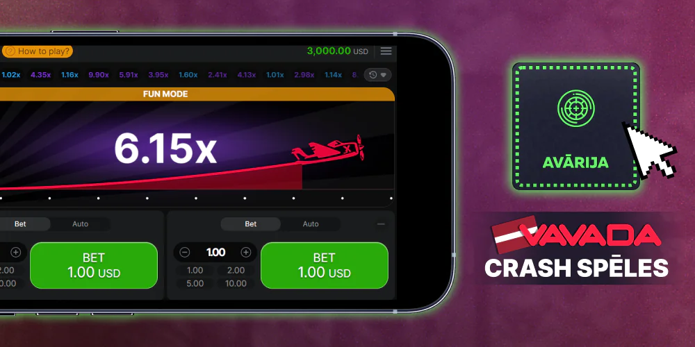 Spēlējiet ātras spēles Vavada Latvijā