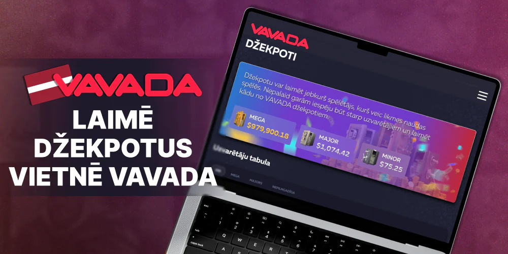 Laimē džekpotu vietnē Vavada Latvijā