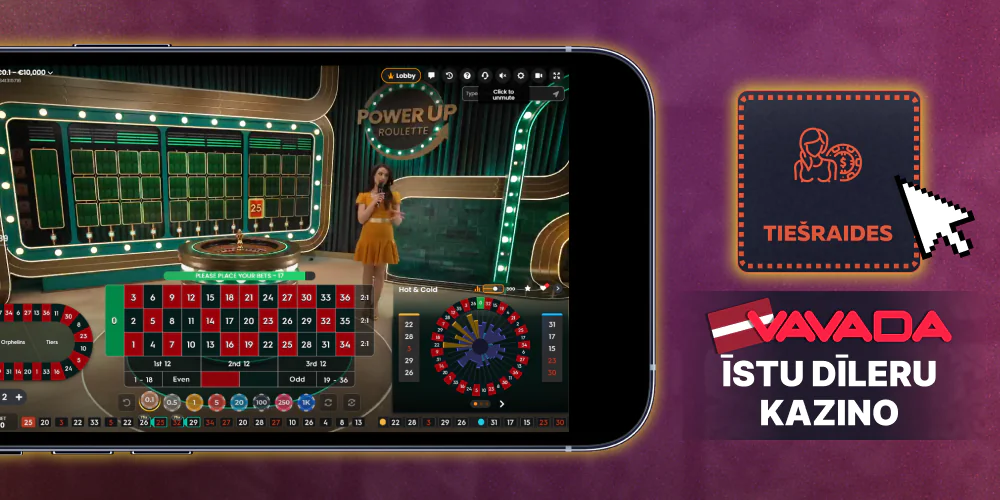 Vavada Latvijā - spēlē dzīvu kazino