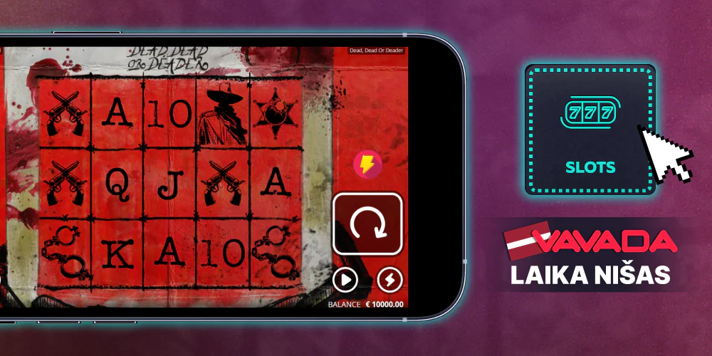 Spēlējiet slotu spēles Vavada kazino Latvijā