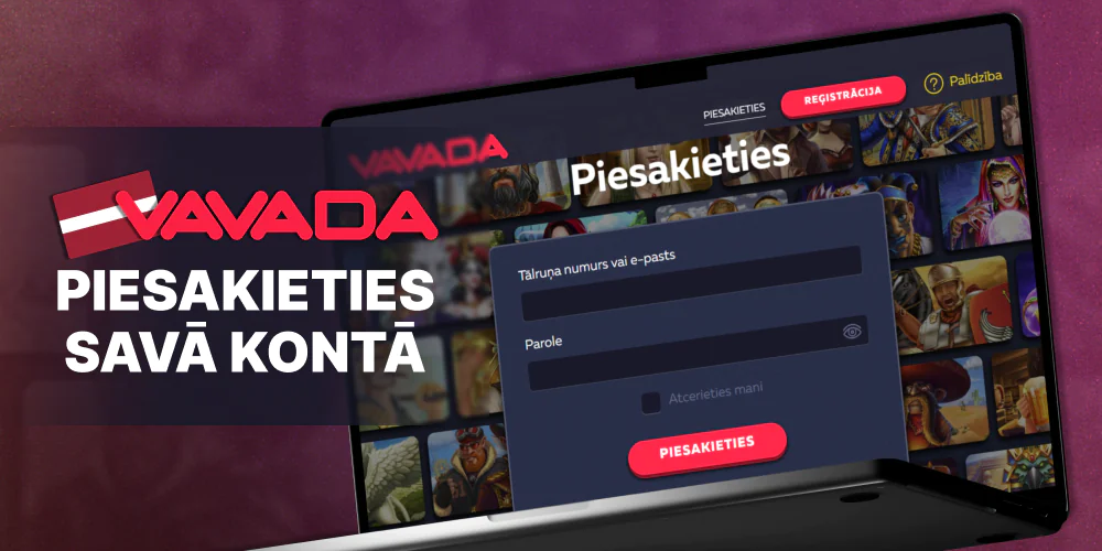 Vavada kazino Latvijā – kā pieteikties?